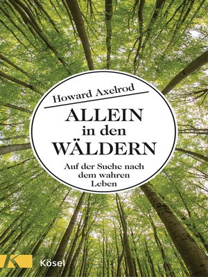 cover image of Allein in den Wäldern